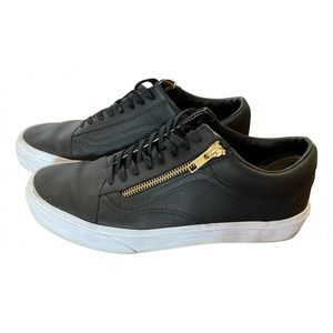 Vans Black Old Skool Zip Dz Low Top Sneaker Unisex
